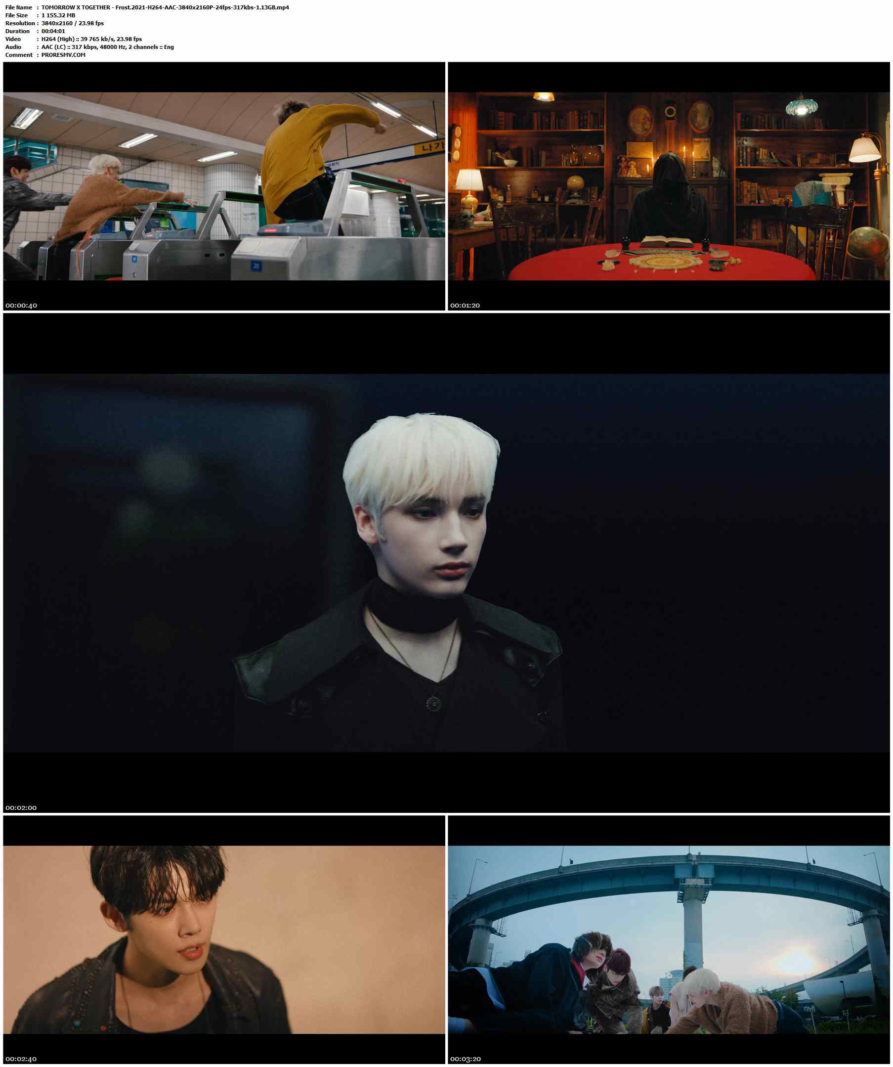 TOMORROW X TOGETHER - Frost.2021-H264-AAC-3840x2160P-24fps-317kbs-1.13GB官方MV_高清MV